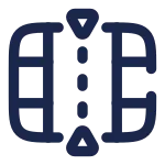 Video Frame Cut 2 SVG Icon